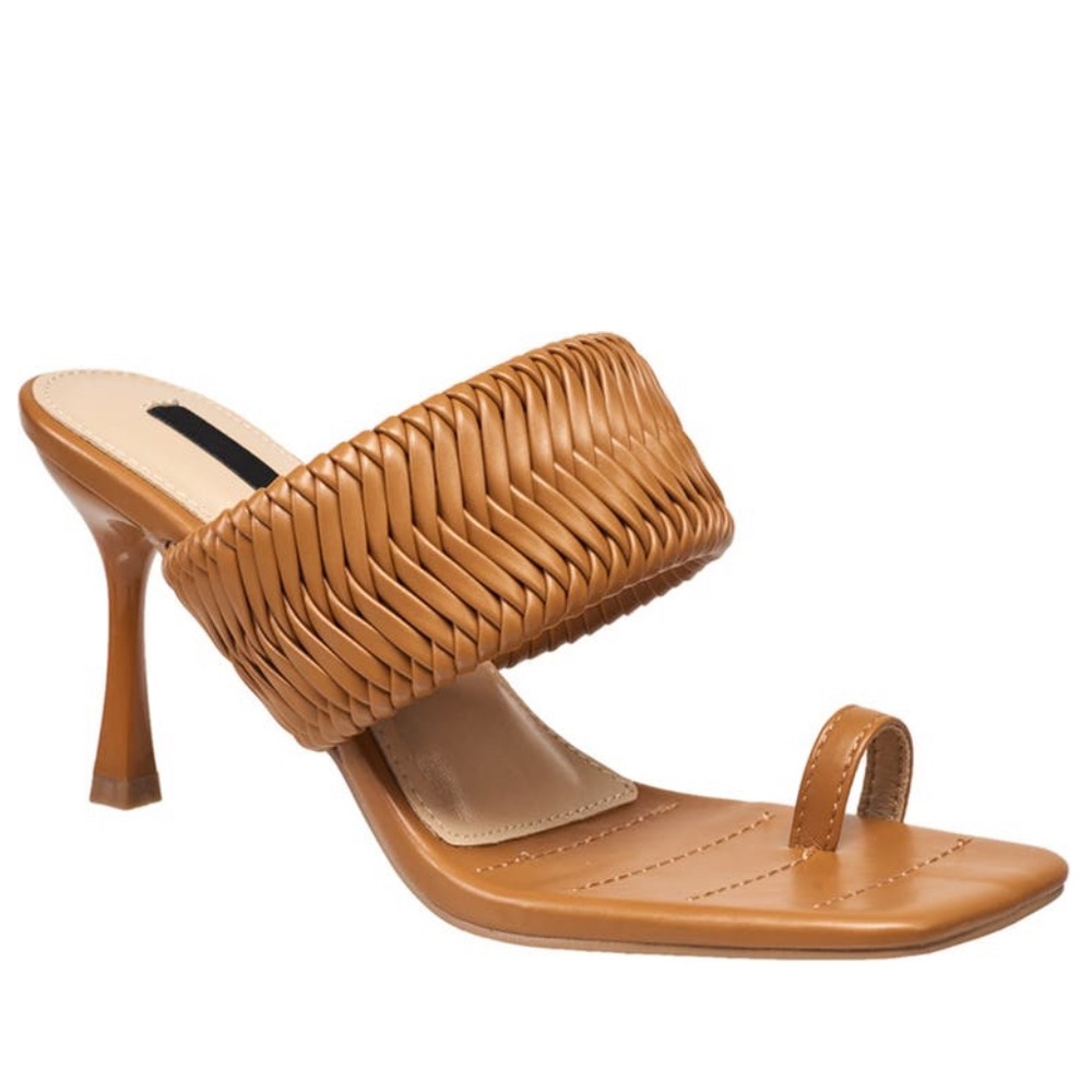 NEW French Connection Cannon Woven Sandals Heels